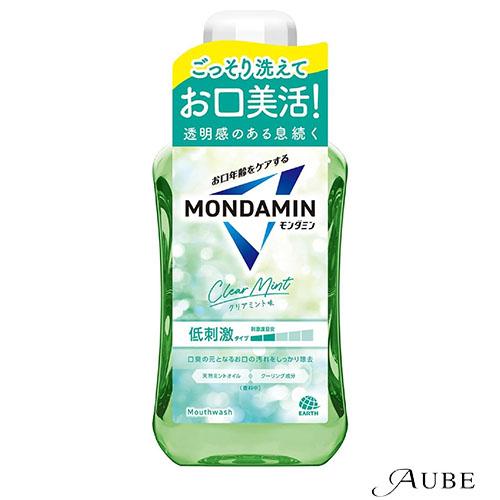 モンダミン アース製薬 クリアミント マウスウォッシュ 600ml