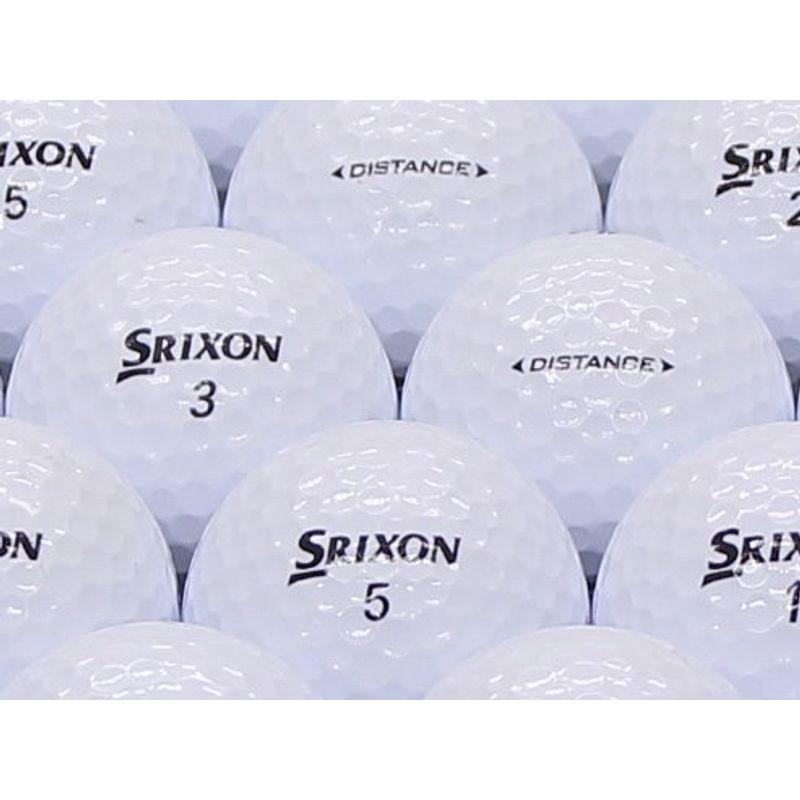 第一ネット ABランクロゴなしスリクソン DISTANCE 2011年モデル ホワイト 100個セットロストボール ゴルフボール