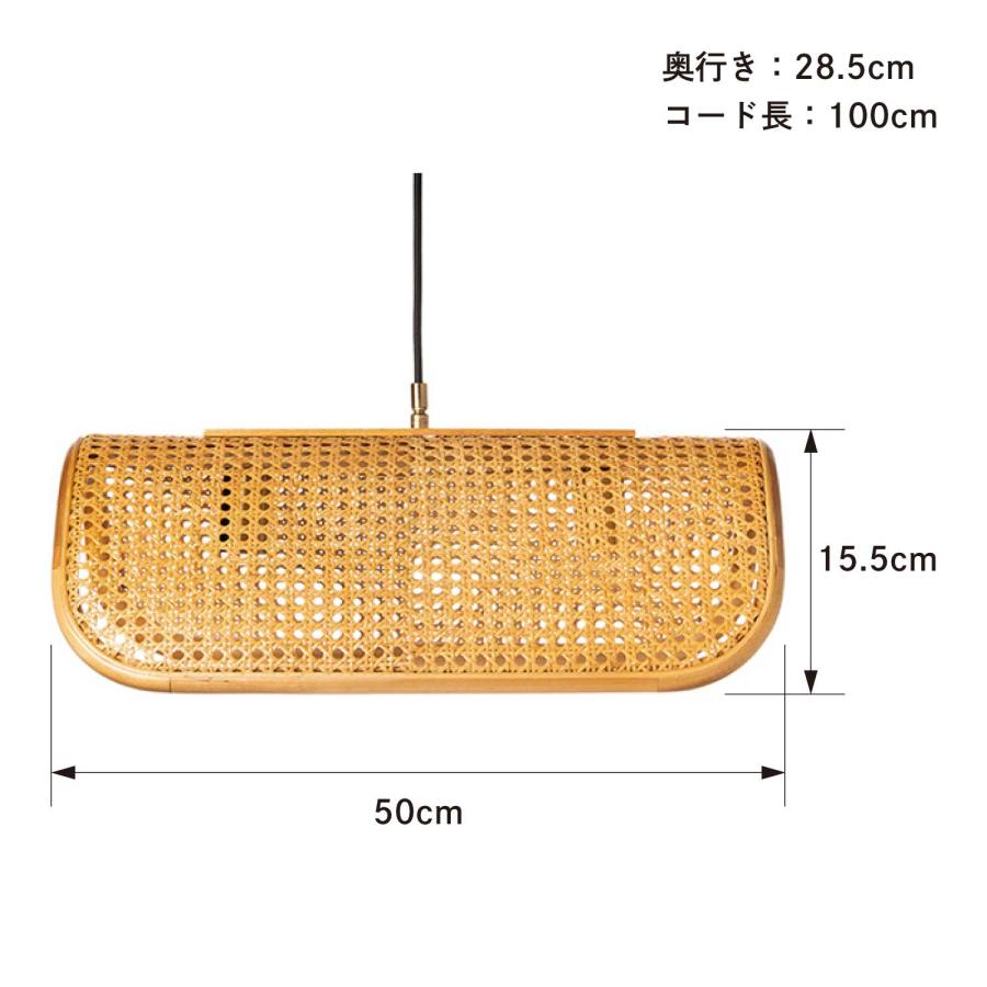 BRID（ブリッド） RATTAN PENDANT LAMP 2BULB ラタン ペンダント