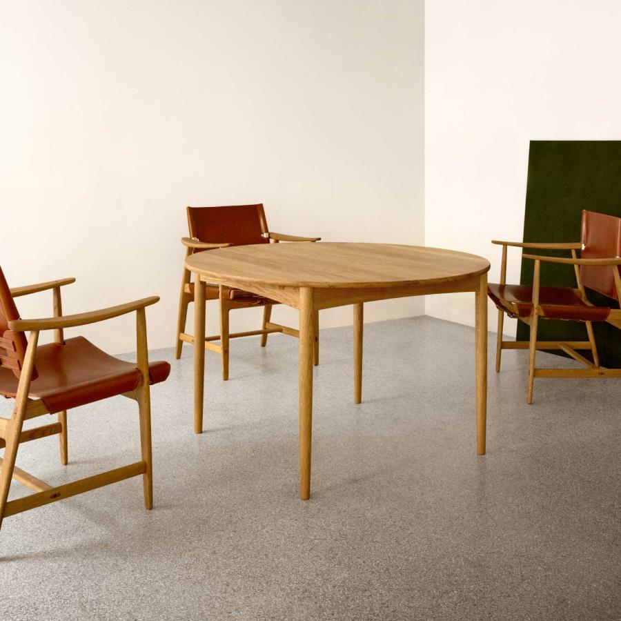 BM0121 ダイニングテーブル オーク材 オイル仕上げ Carl Hansen & Son カールハンセン＆サン エクステンション 伸長式 ラウンド サークル_6