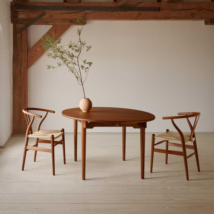 Carl Hansen ＆ Son 即納商品 CH24 Yチェア マホガニー材 SH45cm
