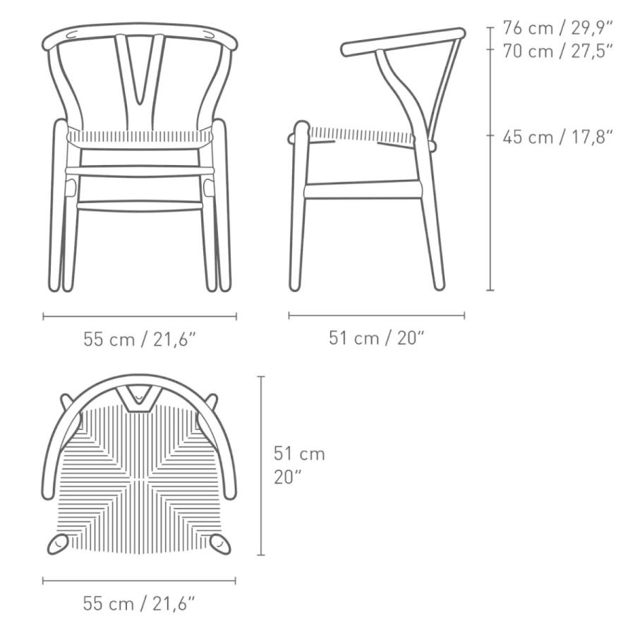 Carl Hansen ＆ Son（カール・ハンセン＆サン） CH24 Yチェア