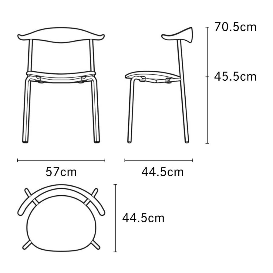 Carl Hansen & Son CH88P Chair オーク材 ソープ仕上げ Carl Hansen & Son CH88P Chair オーク材 ソープ仕上げ