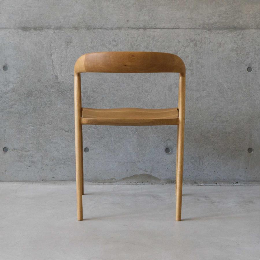 宮崎椅子製作所 DC09 ダイニングチェア 無垢座 木製 板座 背板 国産