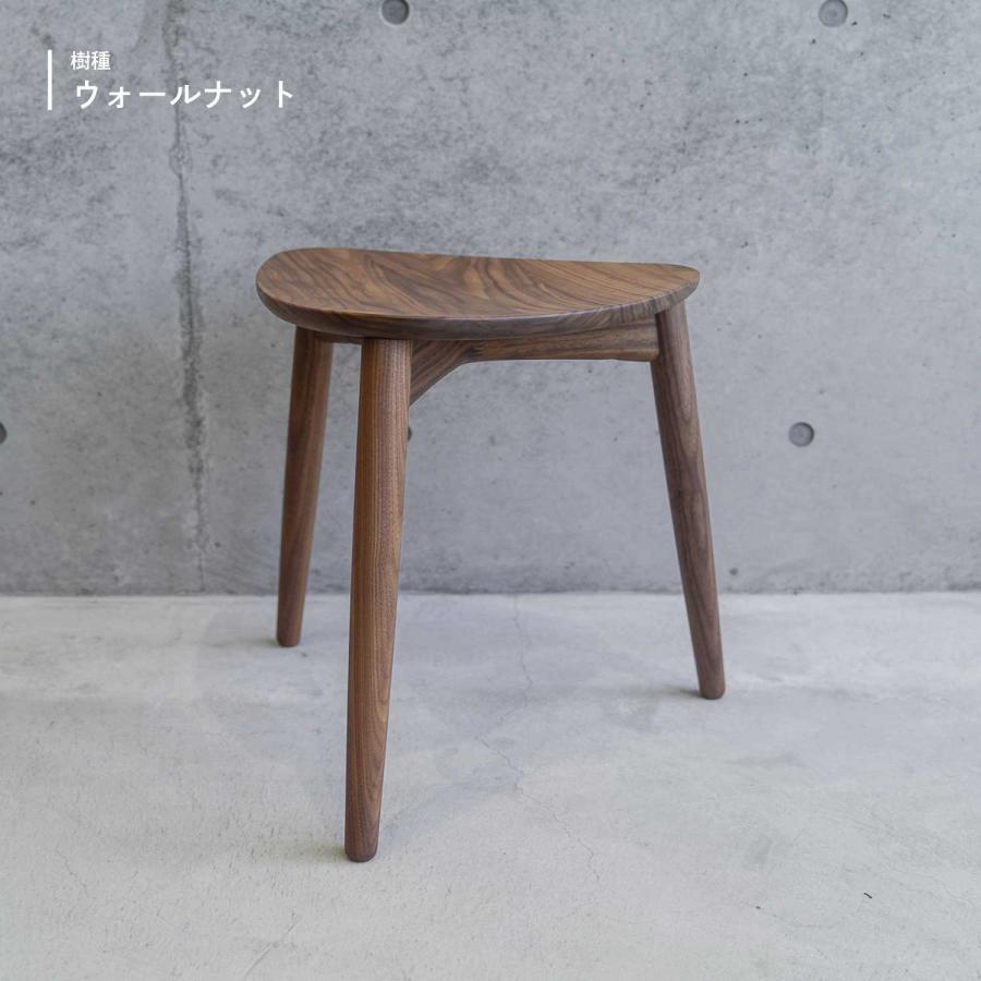 宮崎椅子製作所 hozuki stool ホオズキ スツール 板座 木製 無垢