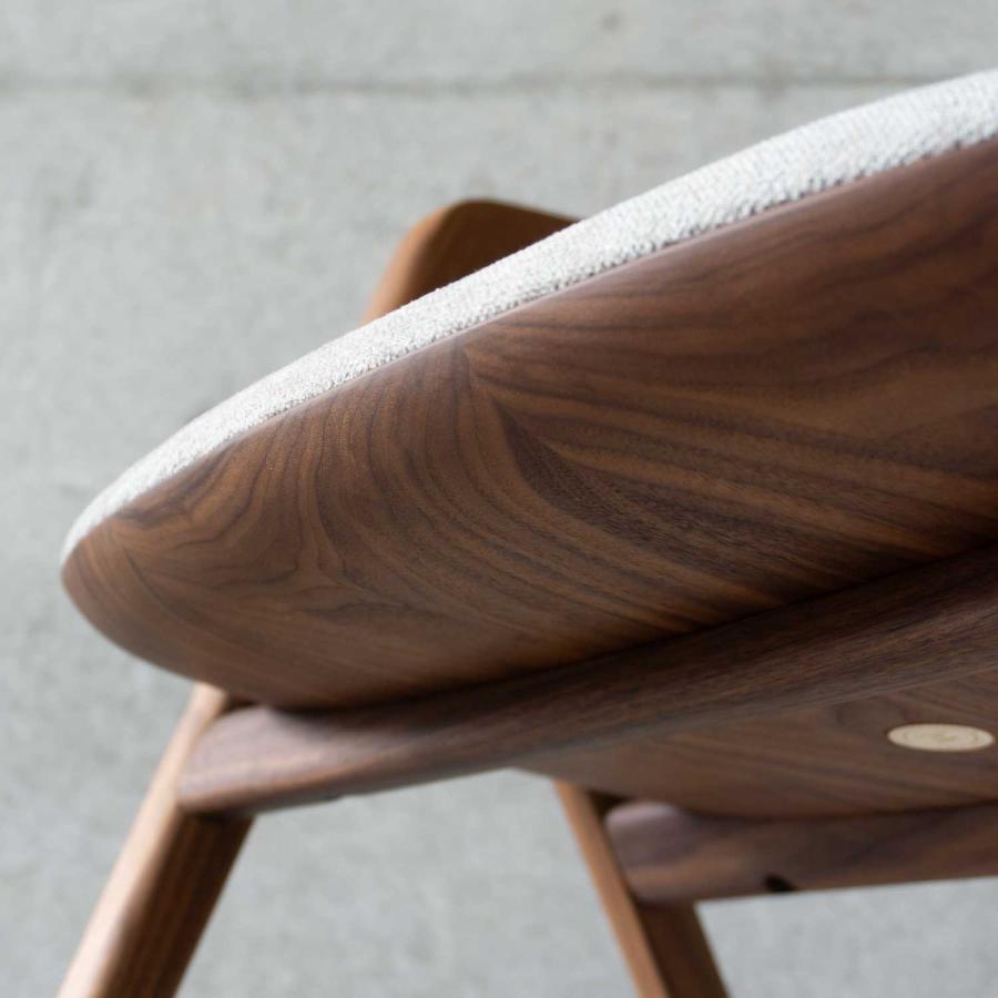 宮崎椅子製作所 SINN chair シン チェア 布座 木製 無垢 アームチェア