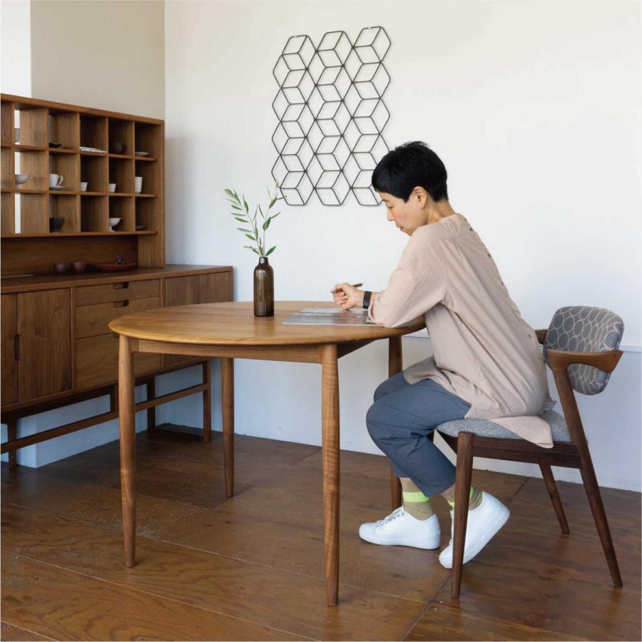 宮崎椅子製作所 ユニバース ダイニングテーブル 無垢 木製 ラウンド