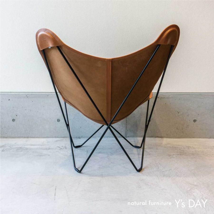 CUERO BKFチェア バタフライチェア 正規品 レザー 北欧 ブラウン