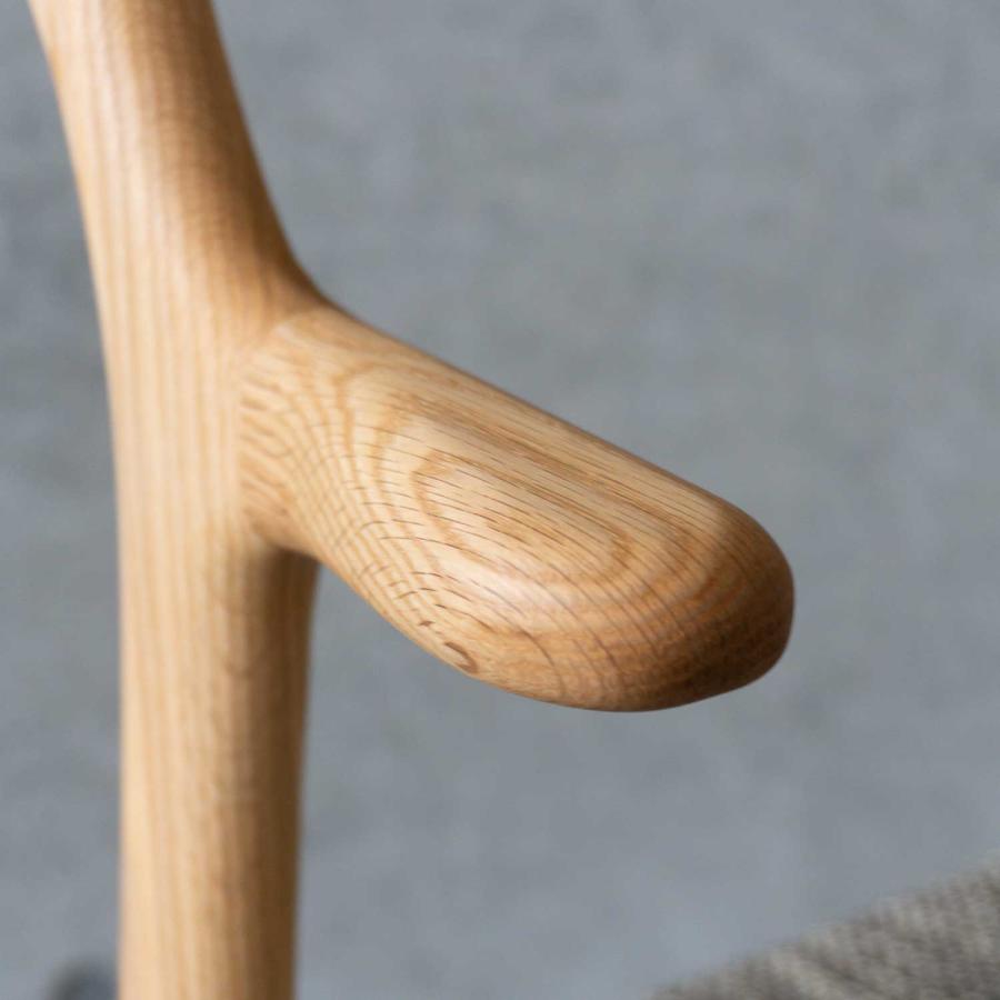 シキファニチア ポテト セミアームチェア 布座 Siki Furniture