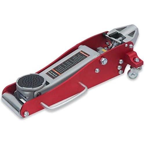 年末ご愛顧感謝セール 油圧ガレージジャッキ アルミスチール 1.5t 油圧