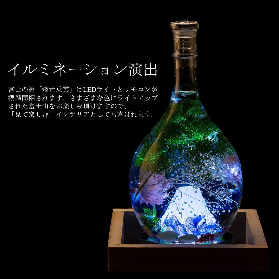 本格米焼酎 富士山ボトル 飛竜乗雲 風呂敷：紅白 900ml 桐箱 木箱入り 富士山グッズ 昇進祝い 退職祝い 贈答品 プレゼント 贈り物 父の日 ギフト｜ys-f-jstore｜05