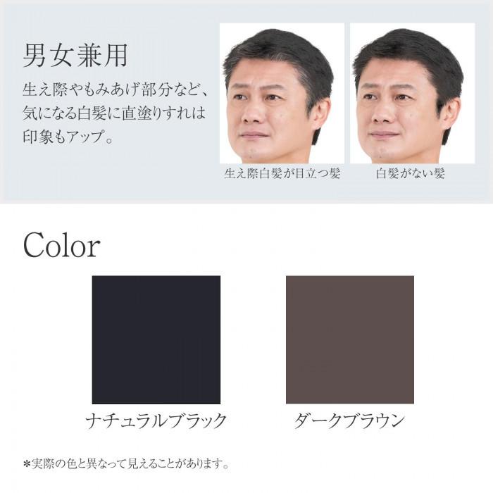 白髪隠し 生え際 こめかみ 部分用 ビューナ 白髪隠しスティックn ダークブラウン ワイズのこだわりネットショップ 通販 Yahoo ショッピング