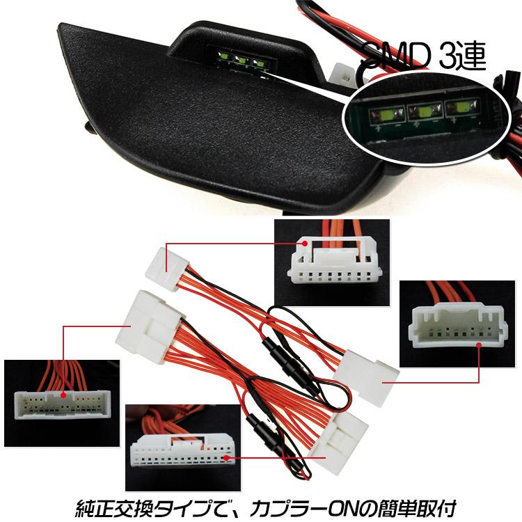 レクサス RX ドアハンドル イルミネーション インナーハンドル LED