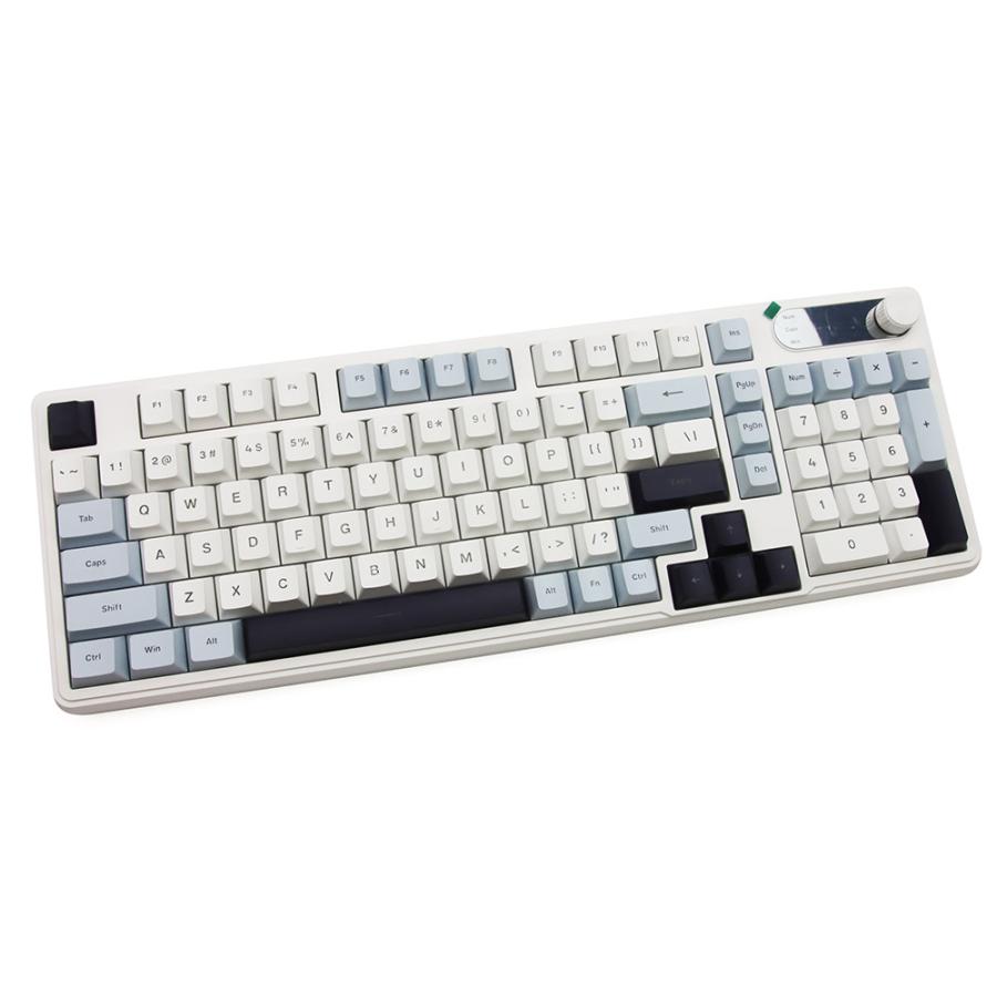 メカニカル風キーボードIP98 有線 RGB 防水設計 98キー 静音設計