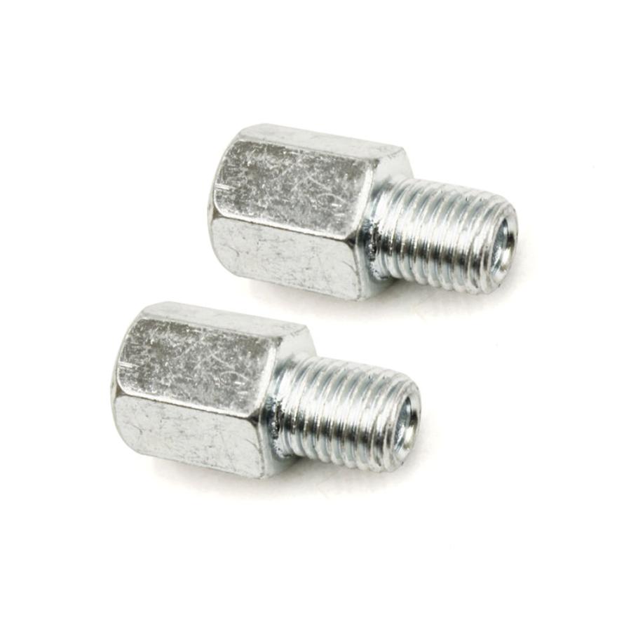 ミラー変換アダプター ミラー10mm→車体10mm 逆ネジタイプ 2本セット