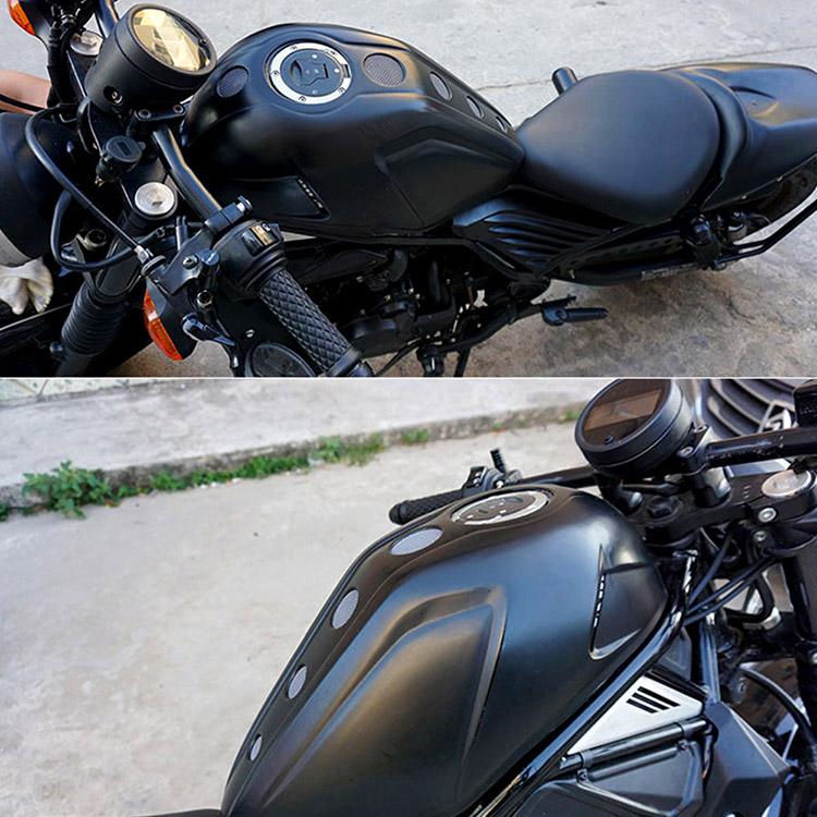レブル250/500 MC49 PC60用 タンクカバー カスタム外装パーツ 燃料油