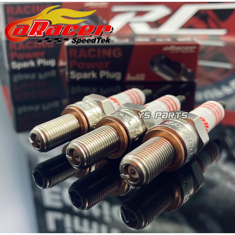 3電極チップ]aRacer Racing Powerイリジウムプラグ[CR9E相当