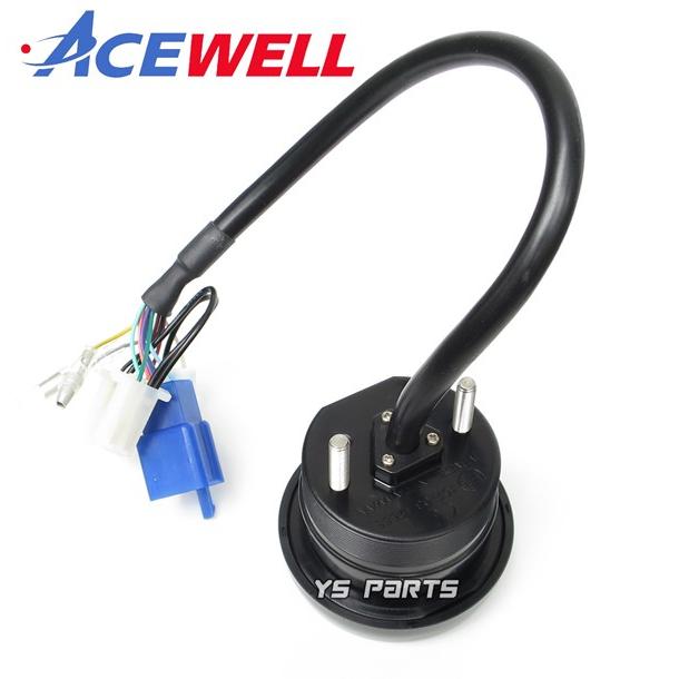 正規品 ACEWELL完全防水マルチメーター52mm径 デジタルタコメーター