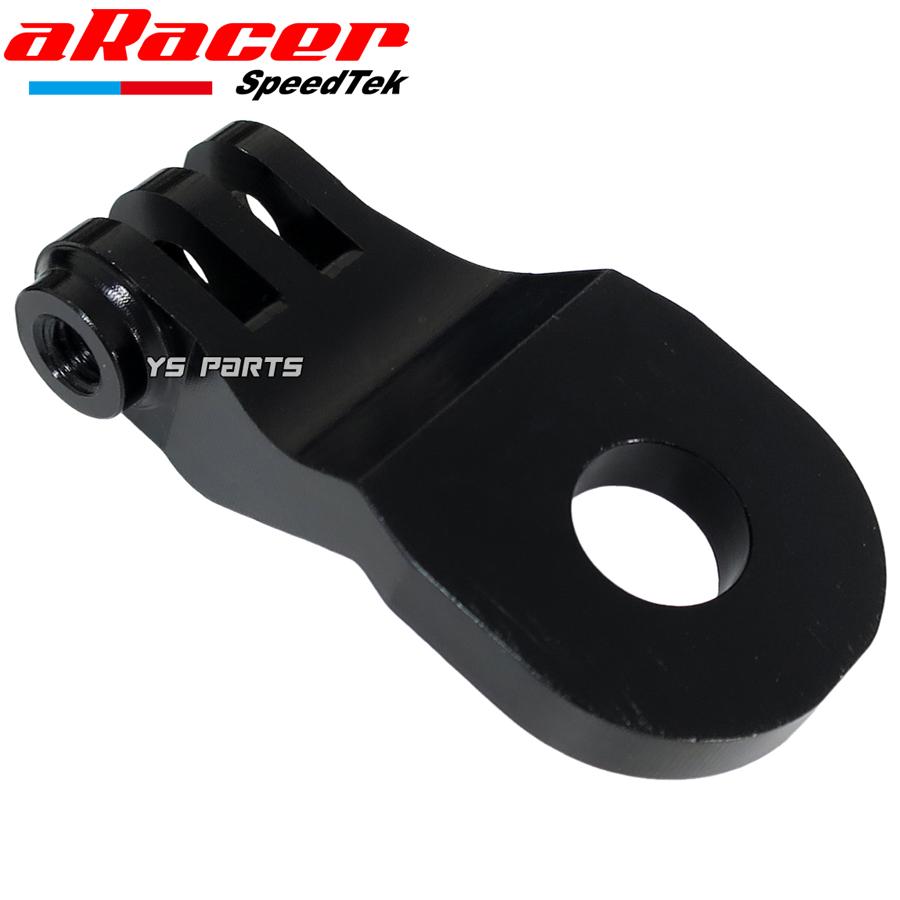 aRacer iMode5専用CNCメーターステー黒 4型シグナスX/5型シグナスX