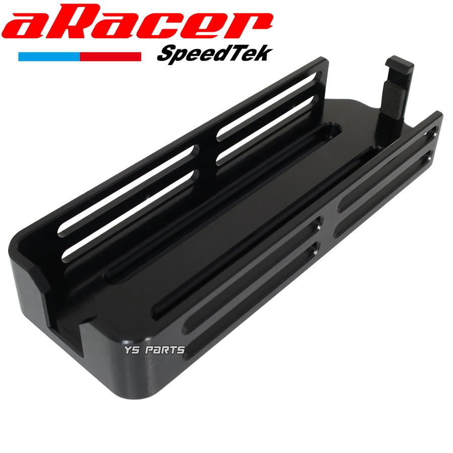 aRacer iMode5専用CNCメーターステー黒 マジェスティS/SMAX155
