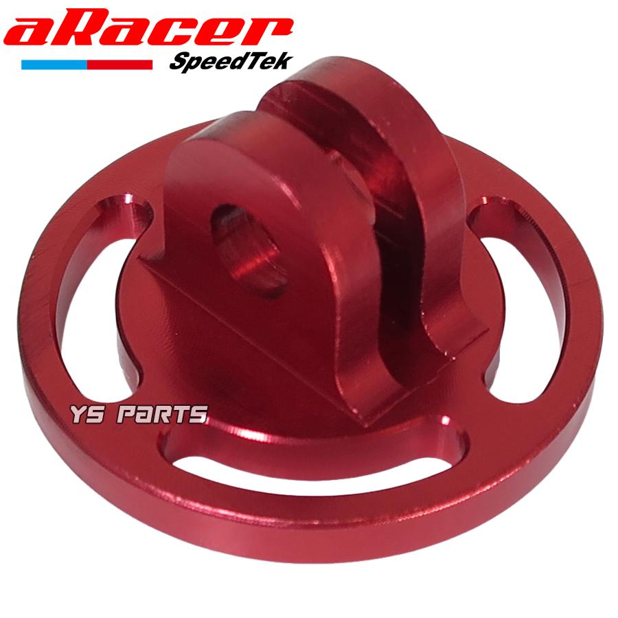 aRacer iMode5専用CNCメーターステー赤 クロスカブ/CC110[JA45
