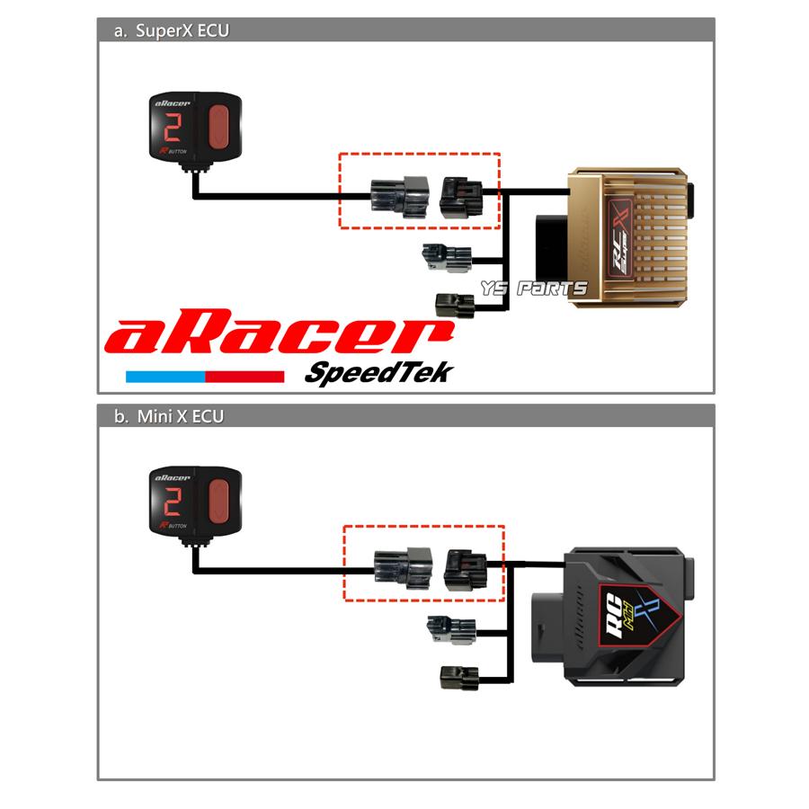 004 セット確認用 正規品]aRacer MAP切替スイッチ[R BUTTON] Y15ZR[V1/V2]Y16ZR