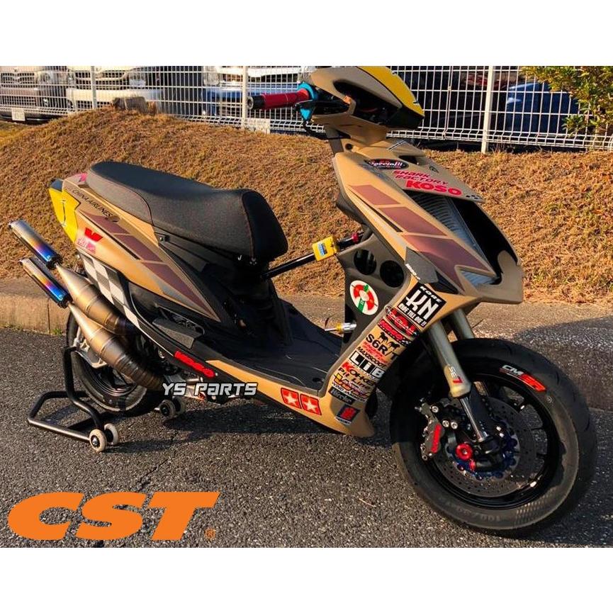 話題のハイグリップタイヤ CST CM-SR 100/90-10 フロント用 リード90