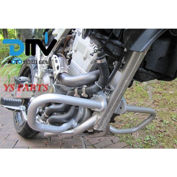 高品質】DMV(Dimotiv)エンジンガード左右SETサンドブラスト KLX250ES