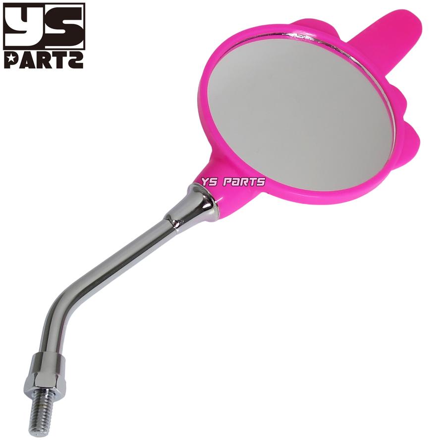 みみ 楽天市場】左右共通形状ミドルフィンガーミラー黒8mm正ネジ