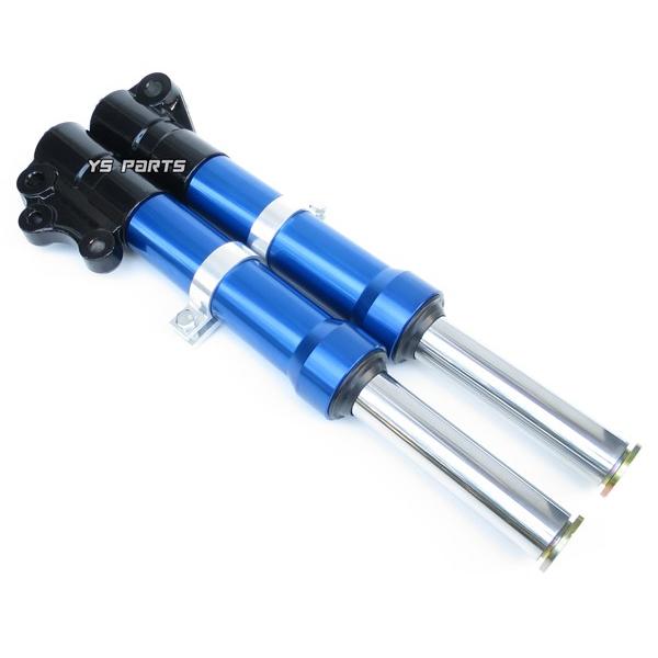 AR125S 左右フロントフォークASSY 復刻！高品質 ノーマルサイズフロントフォーク黒 青 アクシス90 3VR BW