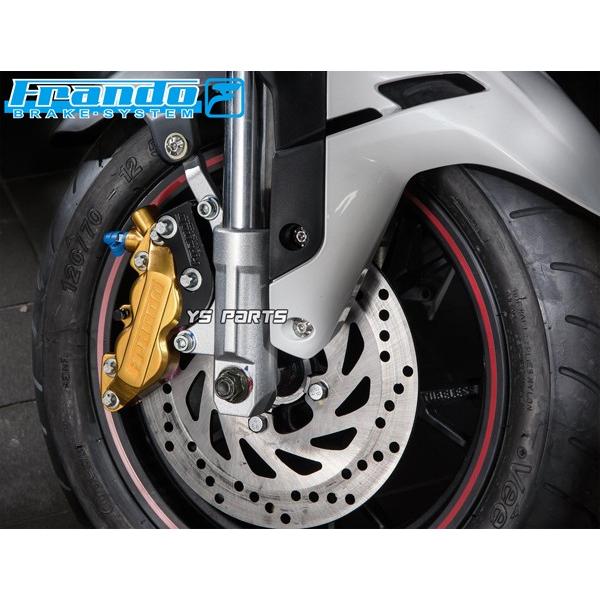 正規品/超高品質】FRANDO 4POD鍛造ブレーキキャリパー赤 右側 正規品/超高品質】FRANDO 4POD鍛造ブレーキキャリパー赤 右側