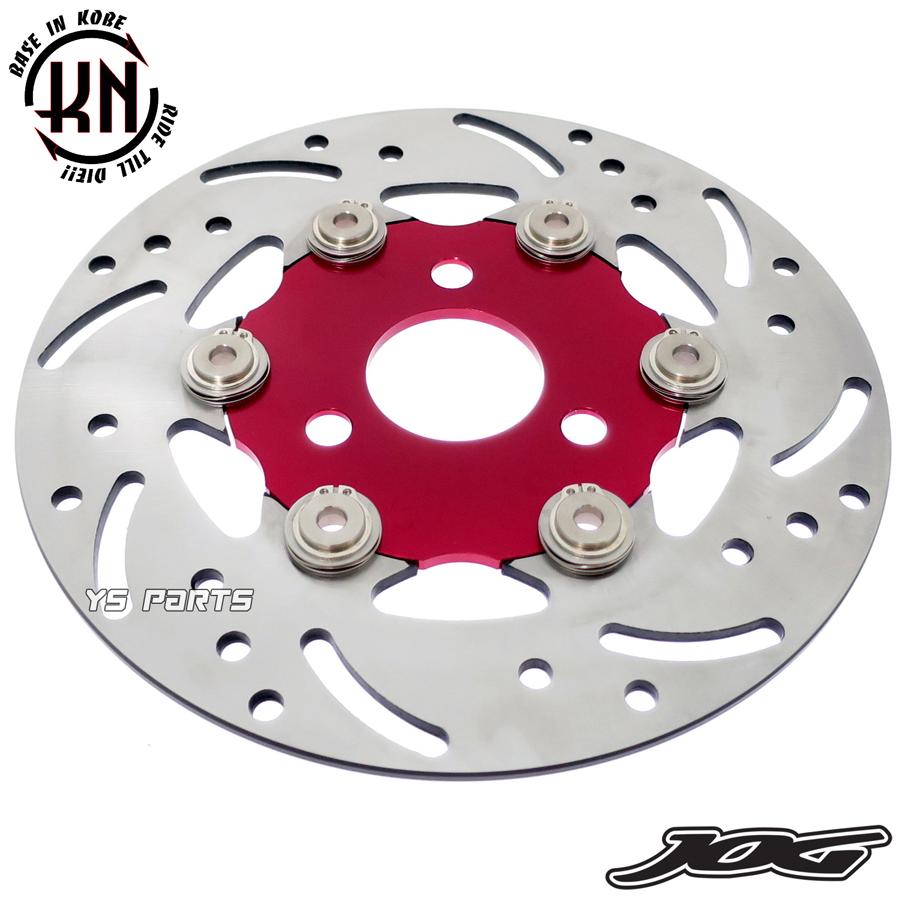 高品質]ステンレスフローティングビッグディスク200mm赤 グランド