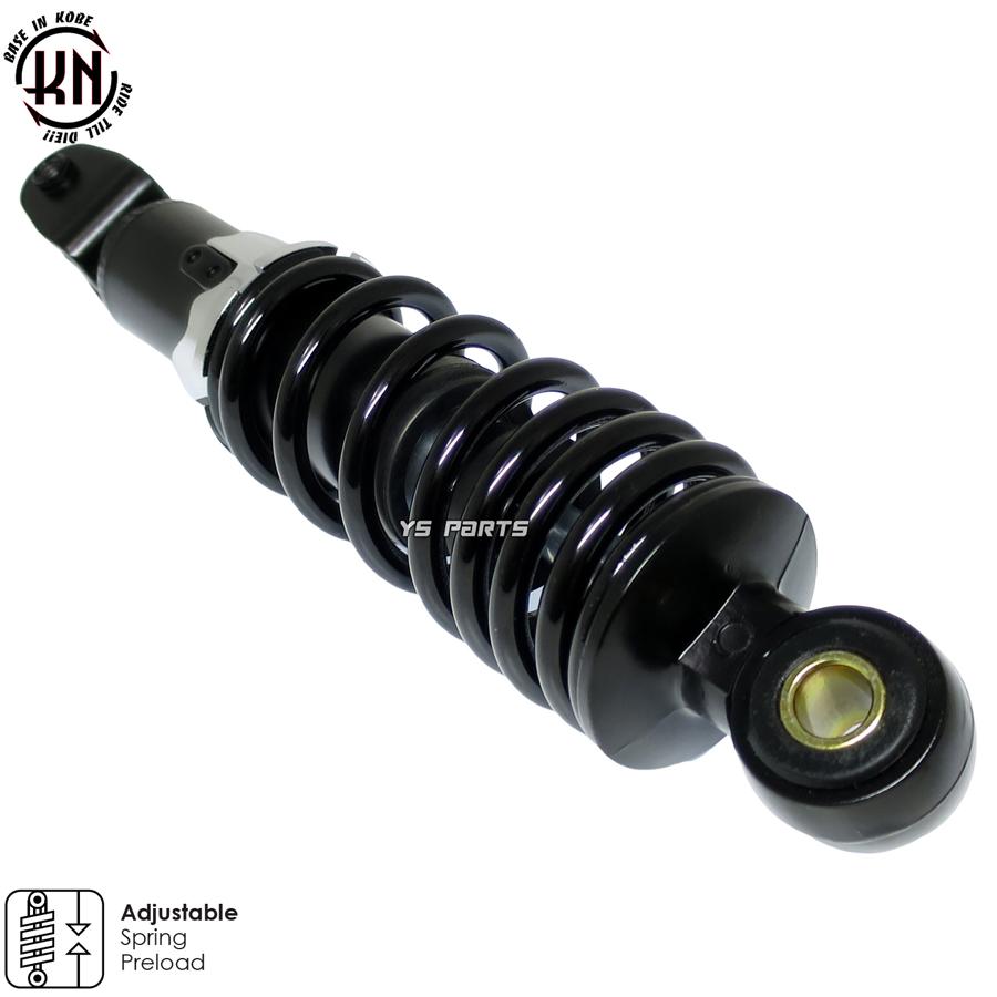 NEWブラックボディ】KNリヤサス/リアショック黒230mm JOG90 NEWブラックボディ】KNリヤサス/リアショック黒230mm JOG90