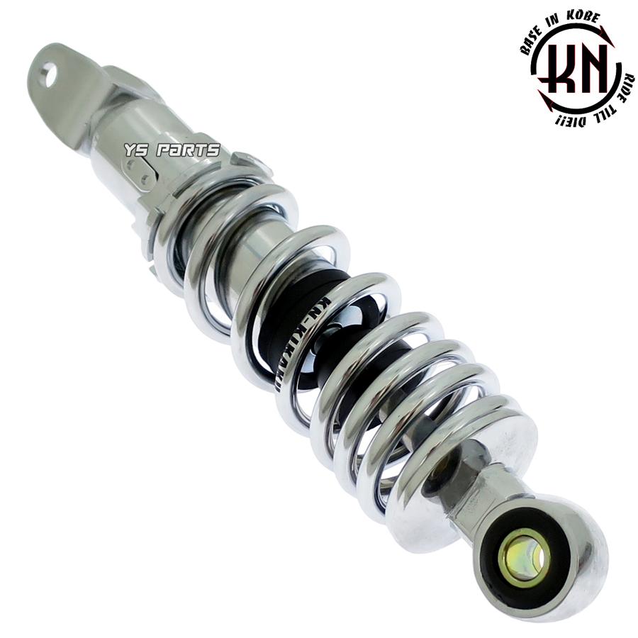 ツインダンパー】KNリアサス銀230mm ライブディオJ/ライブディオ ツインダンパー】KNリアサス銀230mm ライブディオJ/ライブディオ