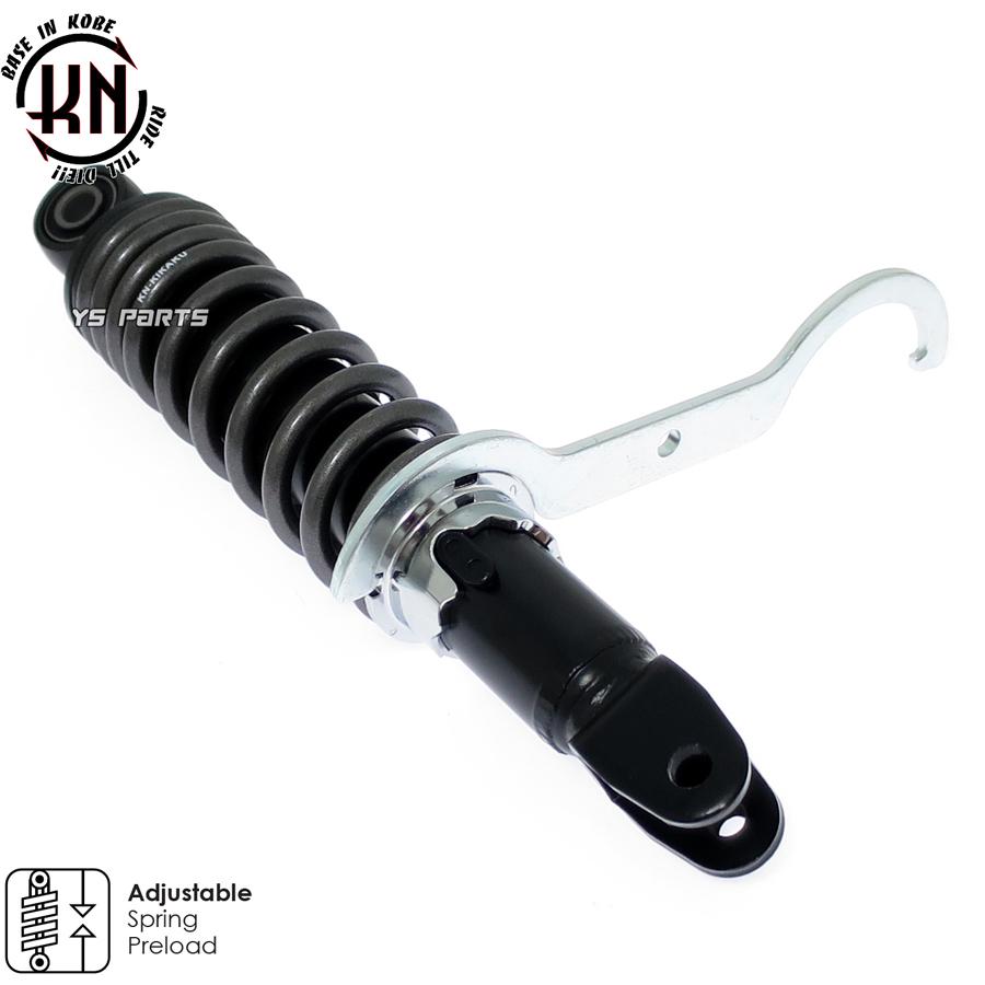 ワンズアンドエム　ツインタンクリアサス ツインダンパー KNリアサス灰255mm ジョグ5BM SA01J ジョグZ2