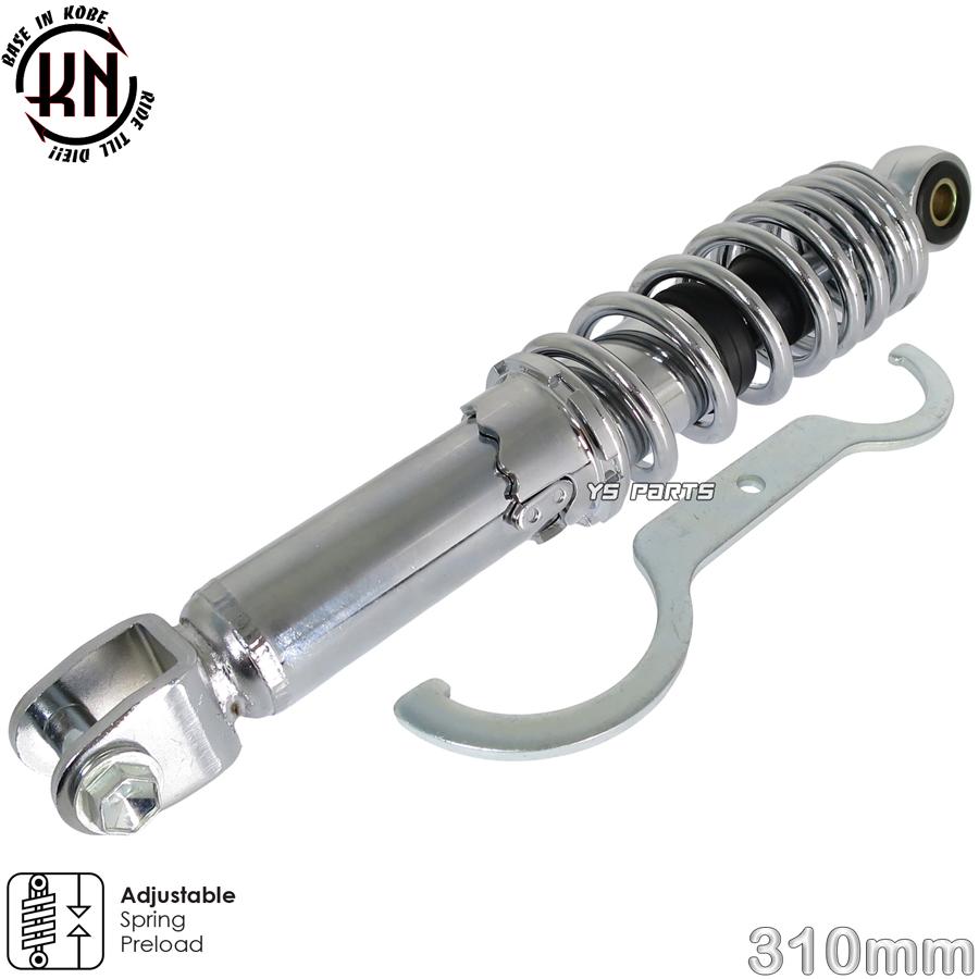 ツインダンパー KNリアサス銀310mm ライブディオJ ライブディオZX