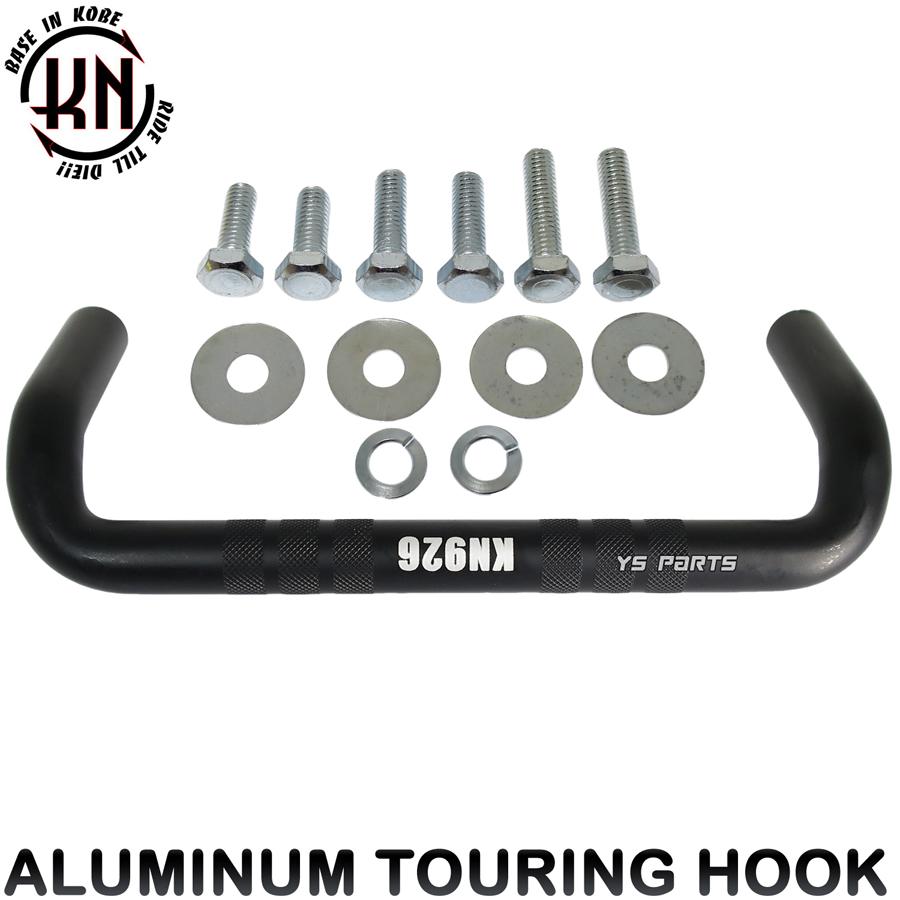 復刻アルミ荷掛けフック艶消黒PCX125/グロム/GROM/クロスカブ110/CT110