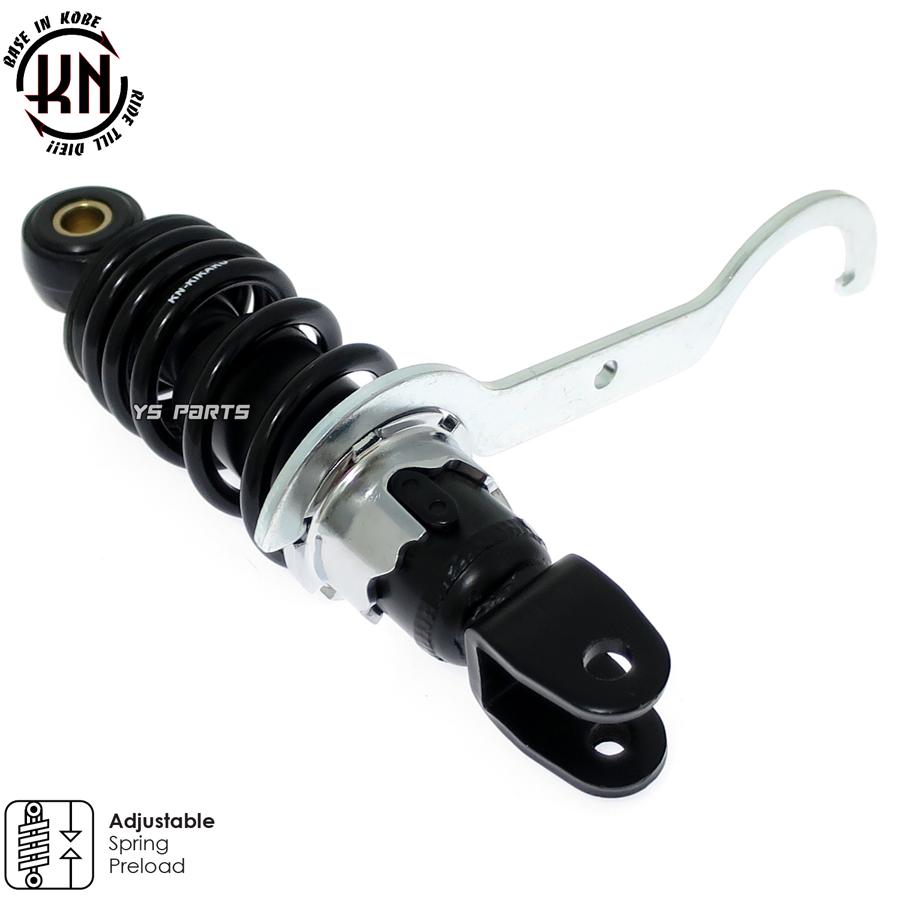 エンジンスワップにも】KNローダウンリアショック180mm黒セピア エンジンスワップにも】KNローダウンリアショック180mm黒セピア