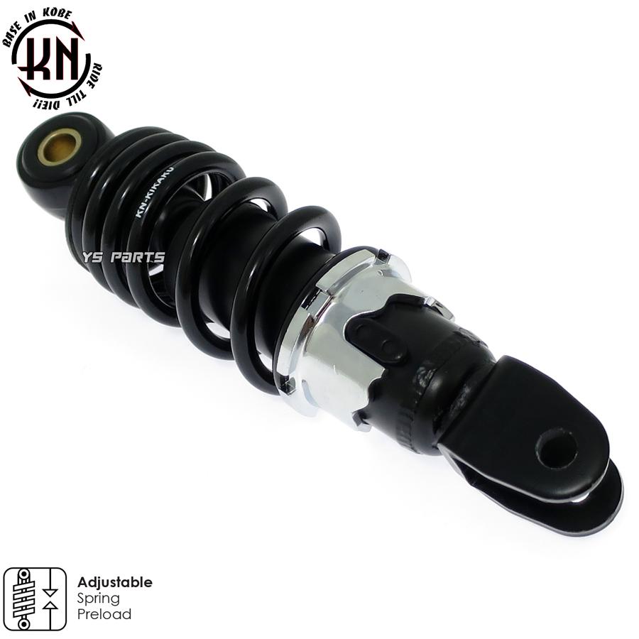 すー エンジンスワップにも KNローダウンリヤサス リアショック黒