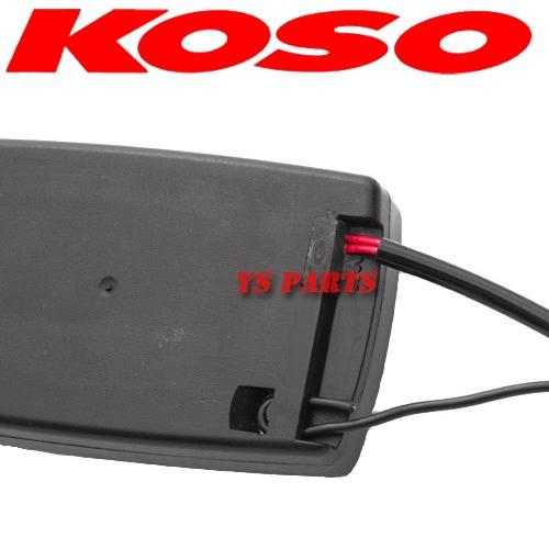 NCY  レーキホース・KOSOタコメーター・キャリパー　未使用と中古品セット 正規品】KOSO Mini4 LEDタコメータージョグ3KJ/3YJ/3YK/3RY/5BM