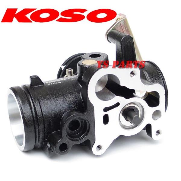 kn企画 koso ビッグスロットルボディセット　マジェスティs 正規品]KOSOビッグスロットルボディー34mm+専用ダクト