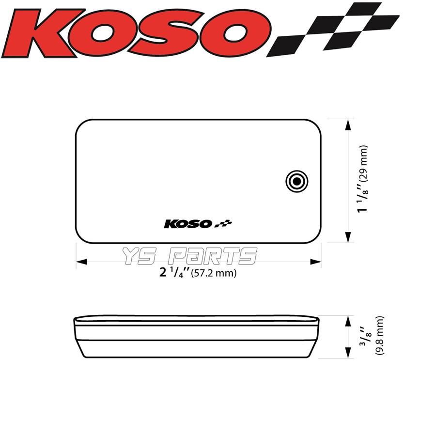 【正規品】KOSOタッチスクリーン水温計/電圧計 青ZRX1200/ZRX1100/ZZR1100/GPZ1100/ZX-10/ZX-9R/GPZ900R/ZX-7R/ZXR750R/GPX750R/GPZ600R｜ys-parts-jp｜07