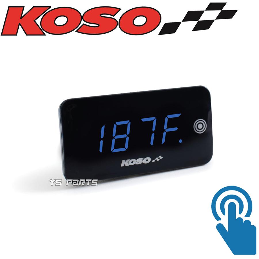 正規品】KOSOタッチスクリーン水温計/電圧計 青ZZR400/ZXR400R 正規品】KOSOタッチスクリーン水温計/電圧計 青ZZR400/ZXR400R