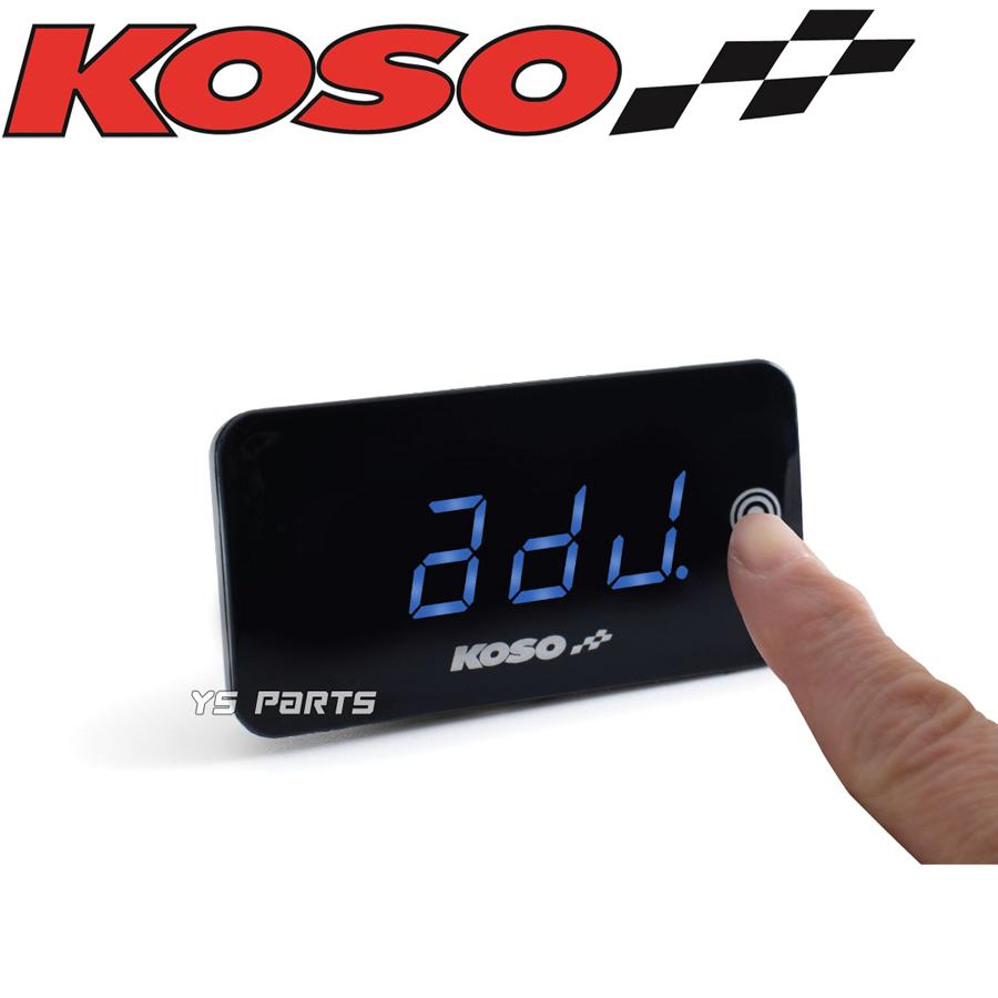 正規品】KOSOタッチスクリーン水温計/電圧計 青ZZR400/ZXR400R 正規品】KOSOタッチスクリーン水温計/電圧計 青ZZR400/ZXR400R