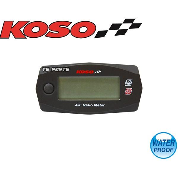 KOSO　空燃比計　A/Fメーター O2センサー/ボス付]KOSOナローバンド空燃比計エイプ100/グロム/PCX125