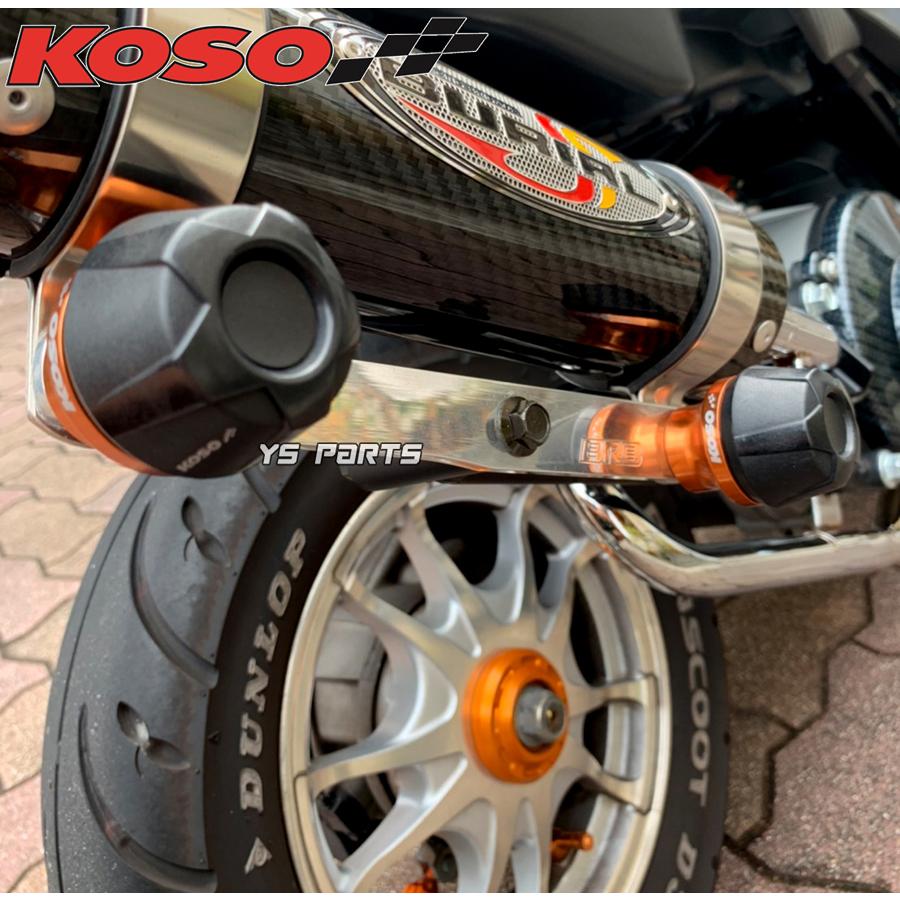 正規品】KOSO丸型アクスルスライダー橙ディオAF18/スーパー