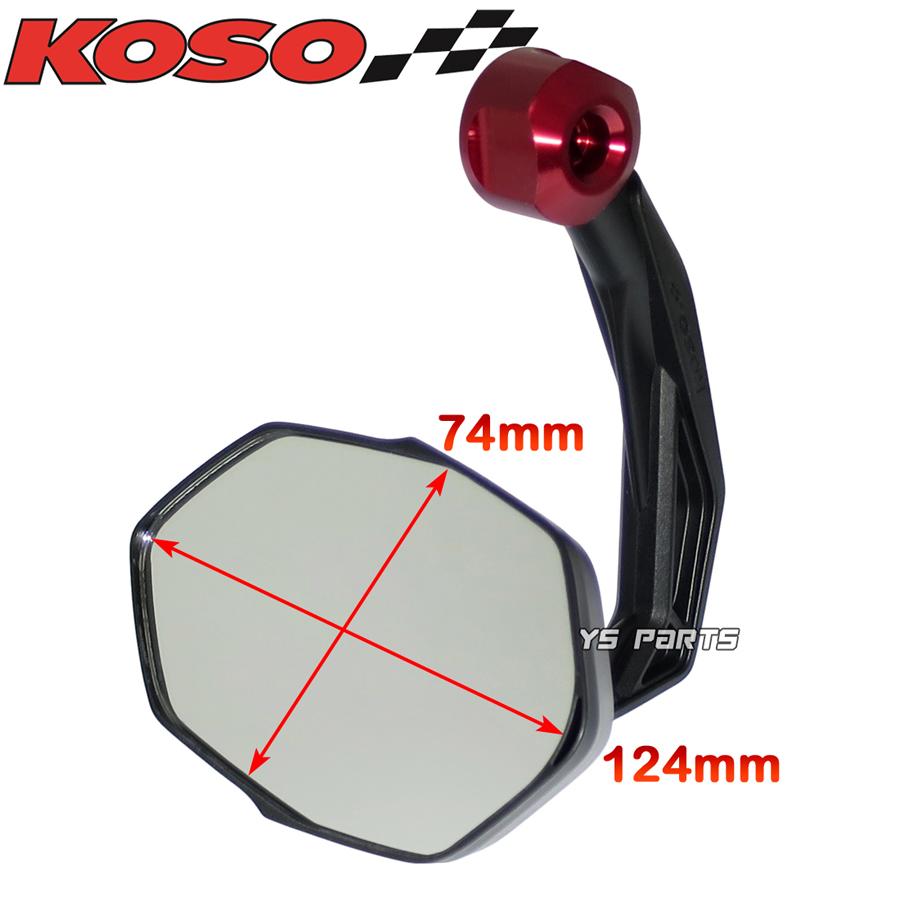 LV.X legend ミラー　xy bw まとめ売り　106枚 車検対応】KOSOブレイドバーエンドミラー赤ディオ110/リード110