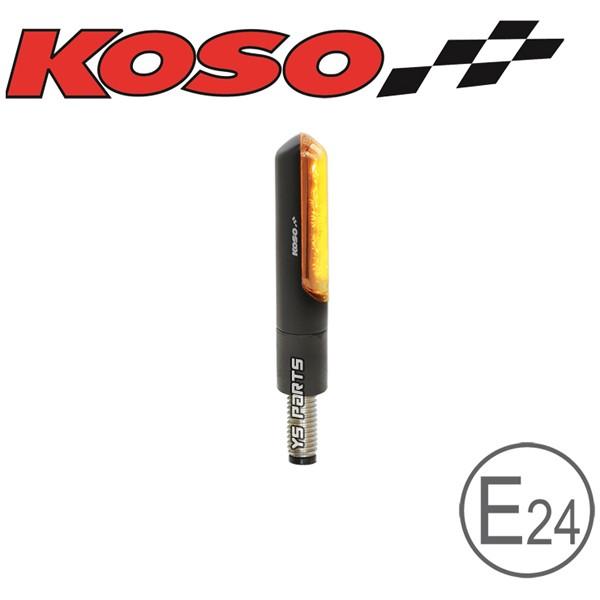 動画有【車検対応Eマーク取得】KOSO汎用LEDシーケンシャルウインカー4