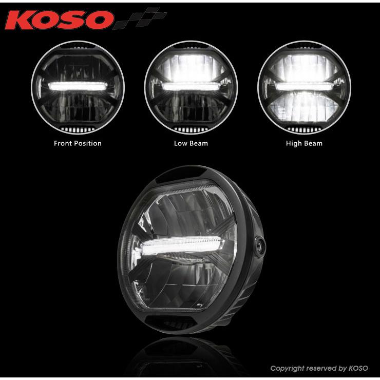 正規品]KOSO車検対応LEDヘッドライト[Ver.2]バンディット250