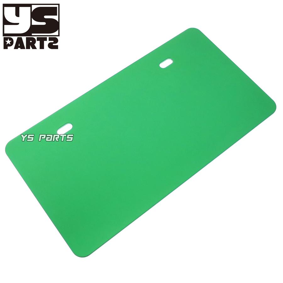 復刻]アルミライセンスプレート緑Z1000/Z800/ZZR250/ZZR400